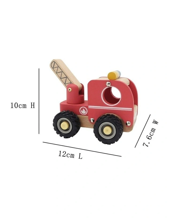 Calm & Breezy Fire Engine Children's/Kids Pretend Play Toy 18m image 2