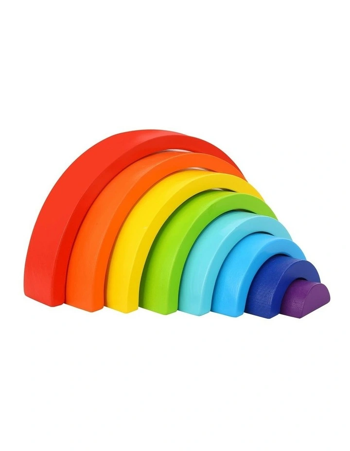 Rainbow Stacker Toddler Fun Stacking Fun Educational Toy image 1