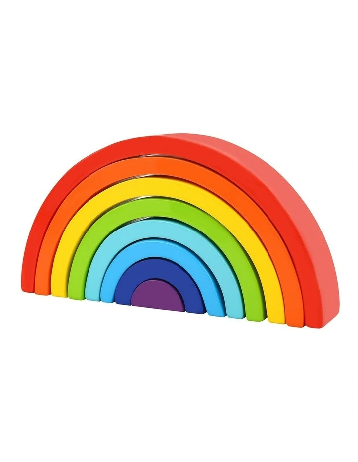 Rainbow Stacker Toddler Fun Stacking Fun Educational Toy image 2