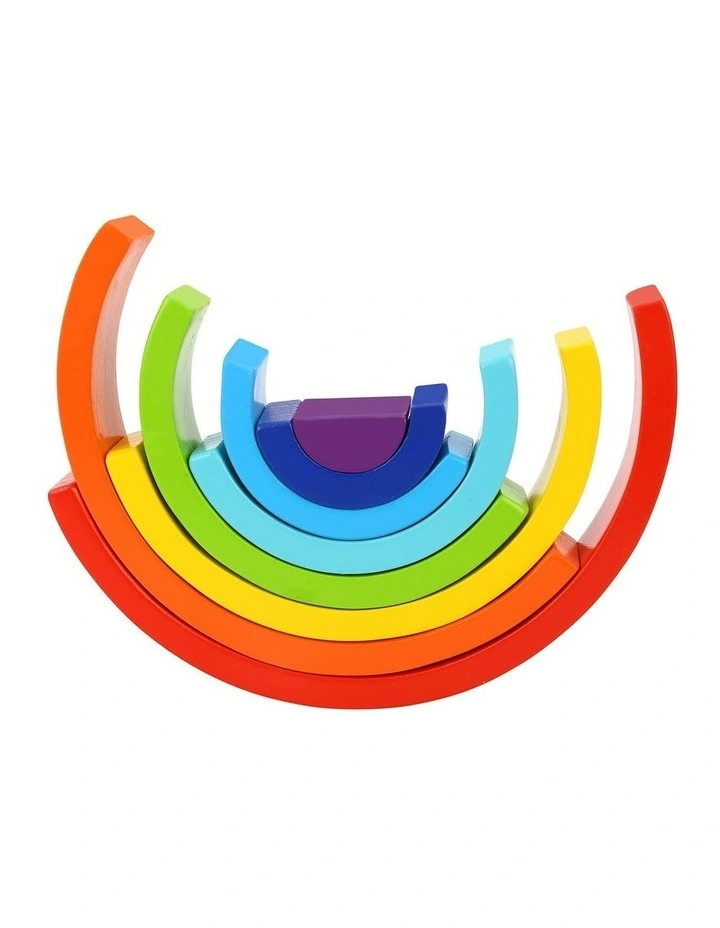 Rainbow Stacker Toddler Fun Stacking Fun Educational Toy image 3