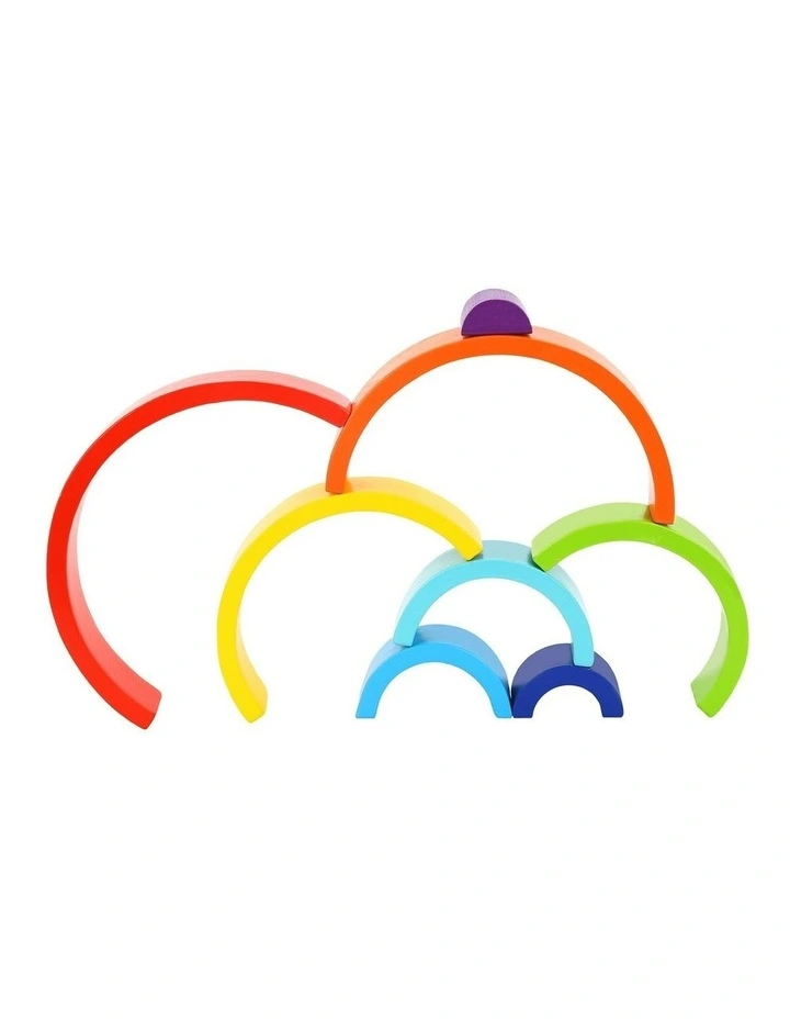 Rainbow Stacker Toddler Fun Stacking Fun Educational Toy image 5