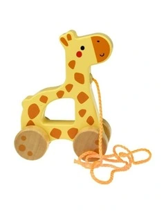 My Forest Friends Wooden Pull Along Giraffe Toy