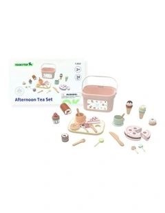 Wooden Afternoon Dessert And Tea Toy Play Set