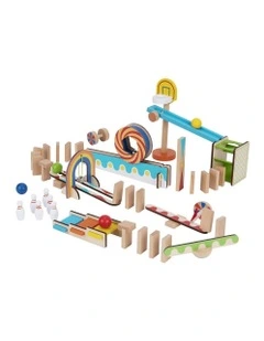 Domino Run Building Set 55 Pieces