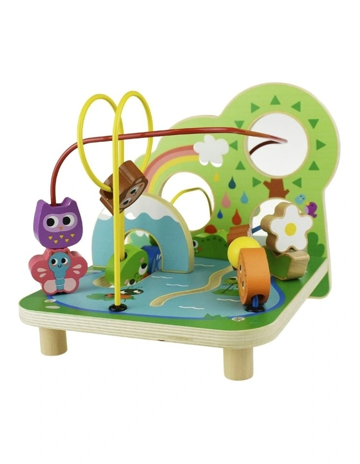 Bead Maze Interactive Wooden Puzzle Toy Set image 2