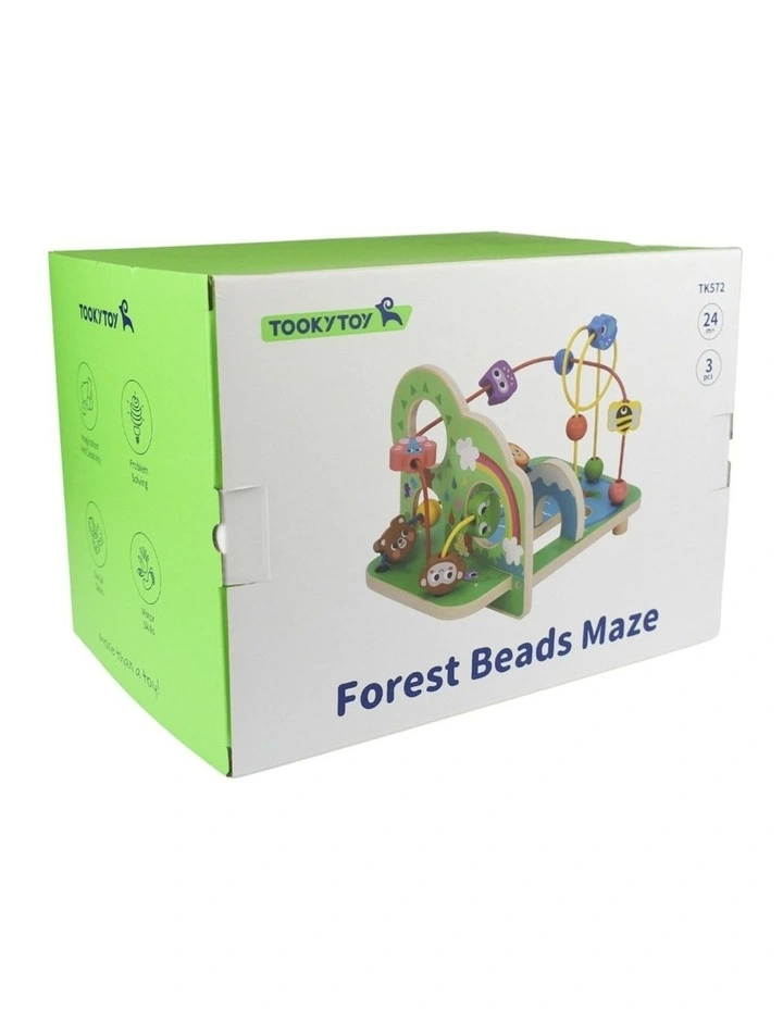 Bead Maze Interactive Wooden Puzzle Toy Set image 4