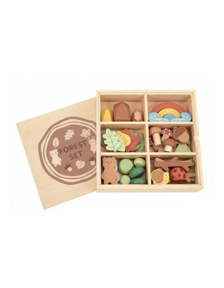 Wooden Forest Play Set 40 Pieces image 2