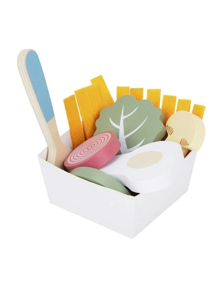 Wooden Breakfast In Bed Play Set 29cm image 3