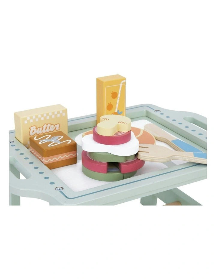 Wooden Breakfast In Bed Play Set 29cm image 5