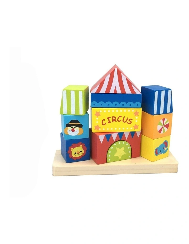 Circus Block Stacking Toy image 1