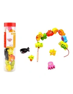 Lacing Blocks Marine Animals 31cm
