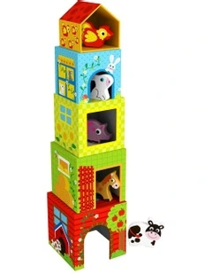 Nesting Box Farm Block Set