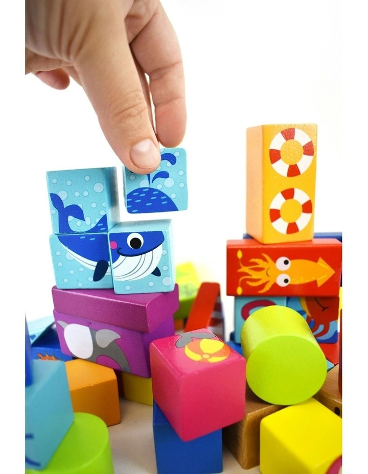 Building Blocks Set 80 Pieces image 3