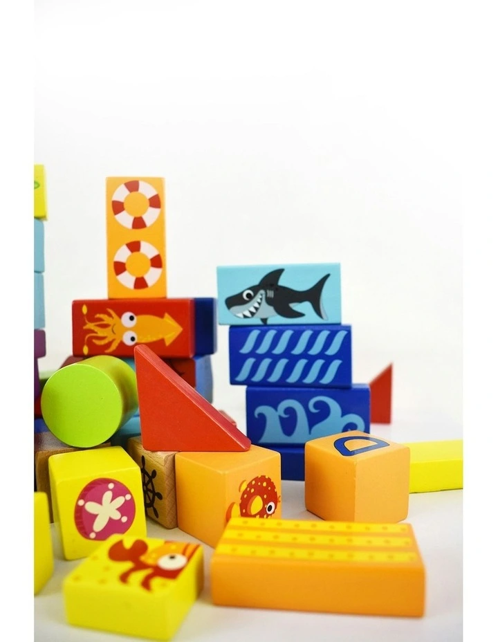 Building Blocks Set 80 Pieces image 4