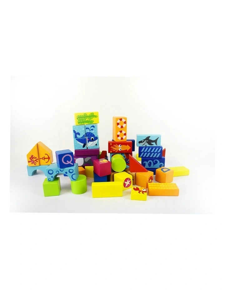 Building Blocks Set 80 Pieces image 5