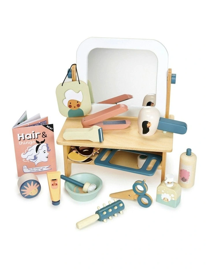 Hair Salon Wooden Toy Set image 1