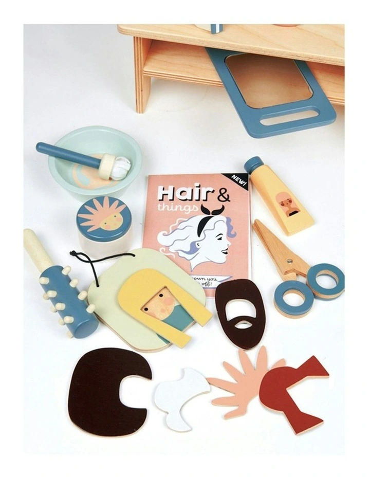 Hair Salon Wooden Toy Set image 3