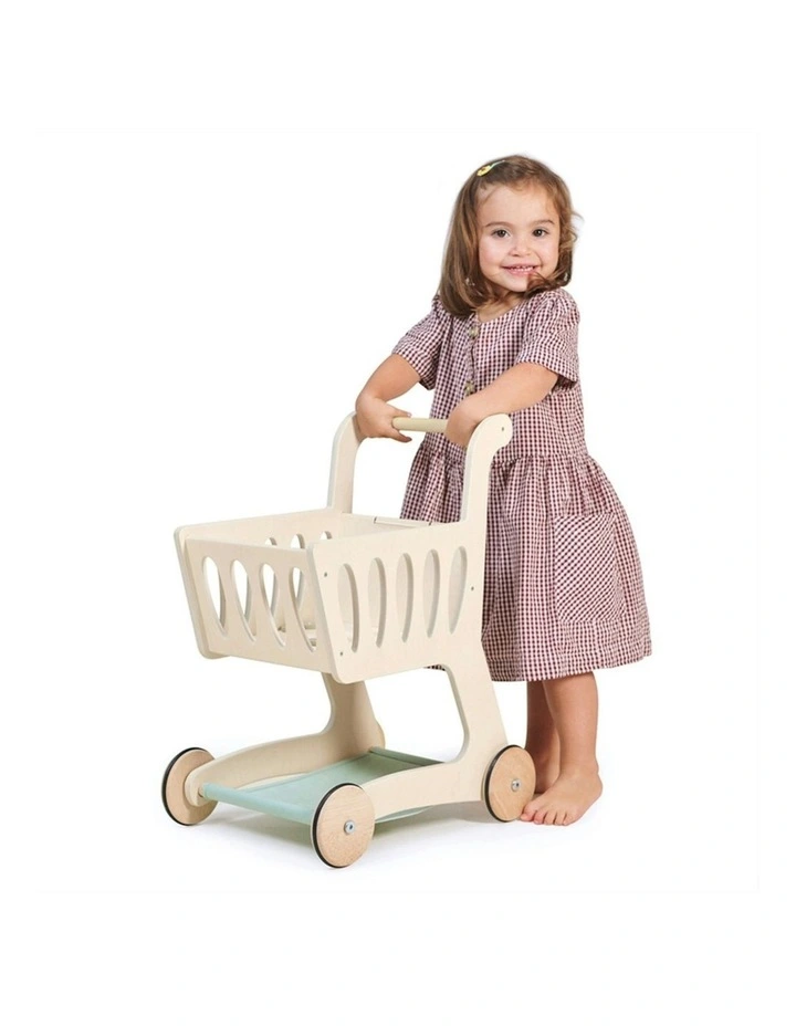 Shopping Cart Wooden Toy 45cm image 5