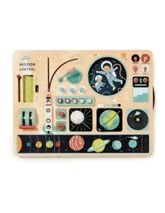 Space Station Wooden Toy Set Fun Play 43cm
