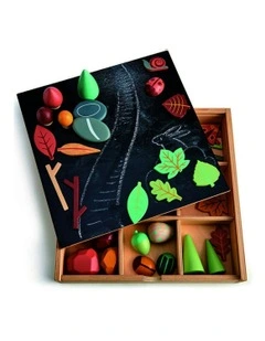 My Forest Floor Wooden Toy Set Shelf 30.5cm