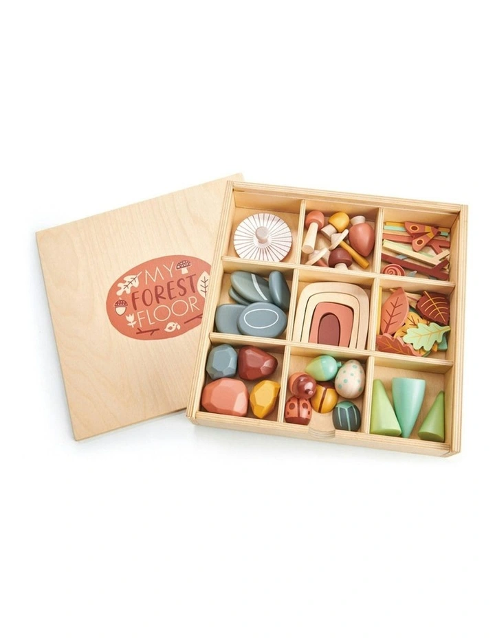 My Forest Floor Wooden Toy Set Shelf 30.5cm image 3