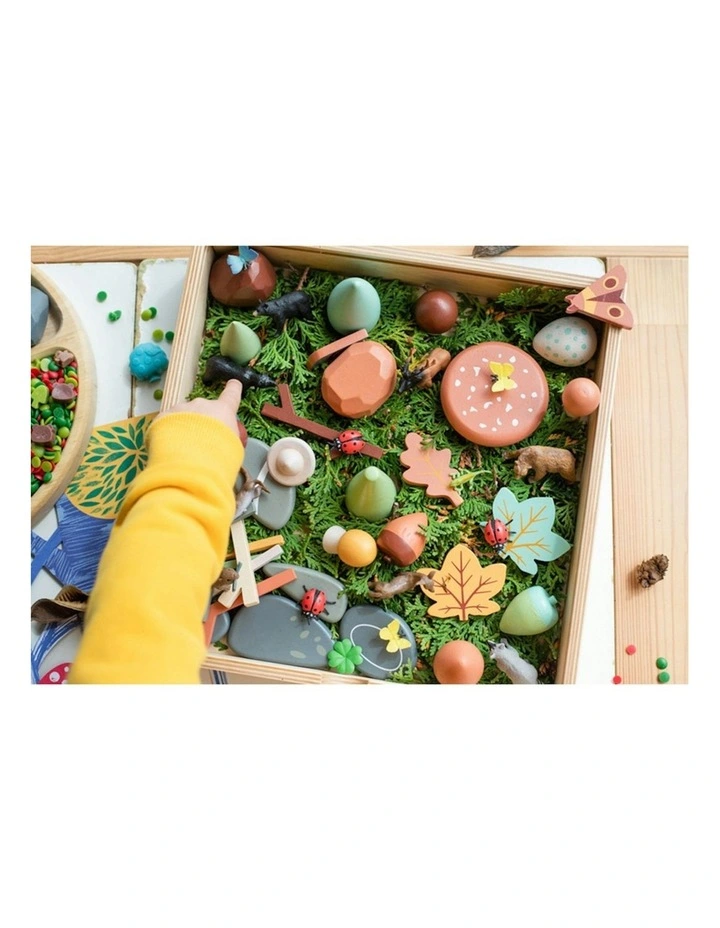 My Forest Floor Wooden Toy Set Shelf 30.5cm image 6