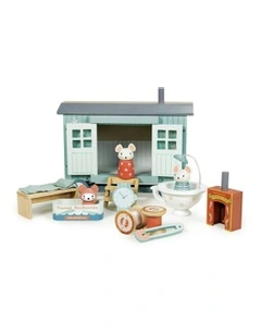 Secret Meadow Shepherd's Hut Wood Toy Set 27cm