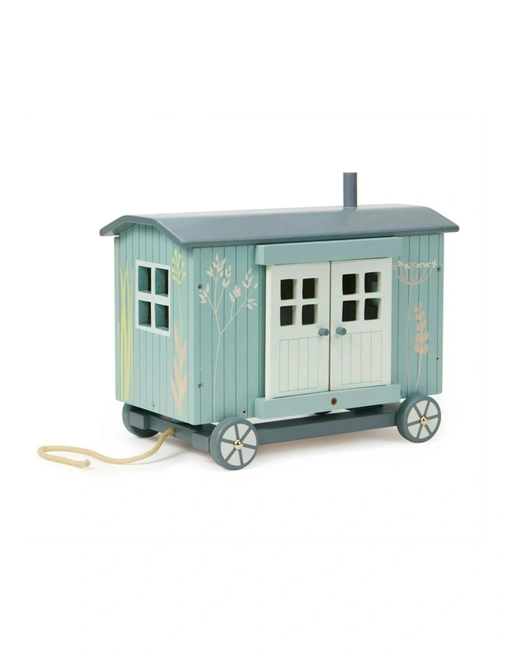 Secret Meadow Shepherd's Hut Wood Toy Set 27cm image 2