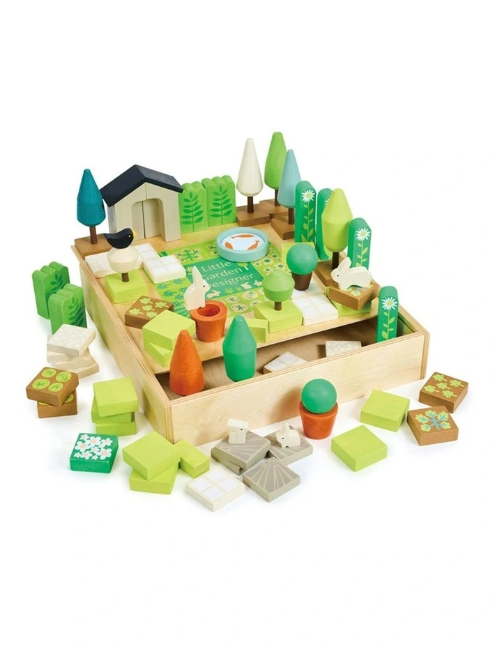 Little Garden Designer Wooden Toy Set 30cm (3 Years ) image 4