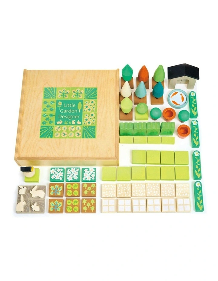 Little Garden Designer Wooden Toy Set 30cm (3 Years ) image 6
