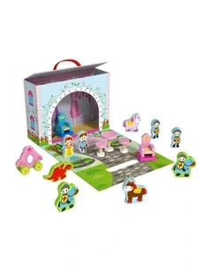 Princess Story Interactive Box Kids/Toddler Portable Toy Chest/Set 3y 