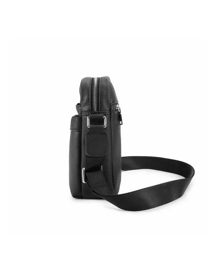 Deluxe Stylish Cross Body Sleek Bag in Black image 3