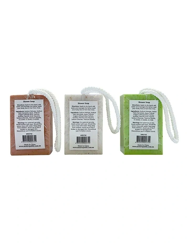 Logo Soap-on-a-Rope Bergamot and Sandalwood Body Bar Soap image 4