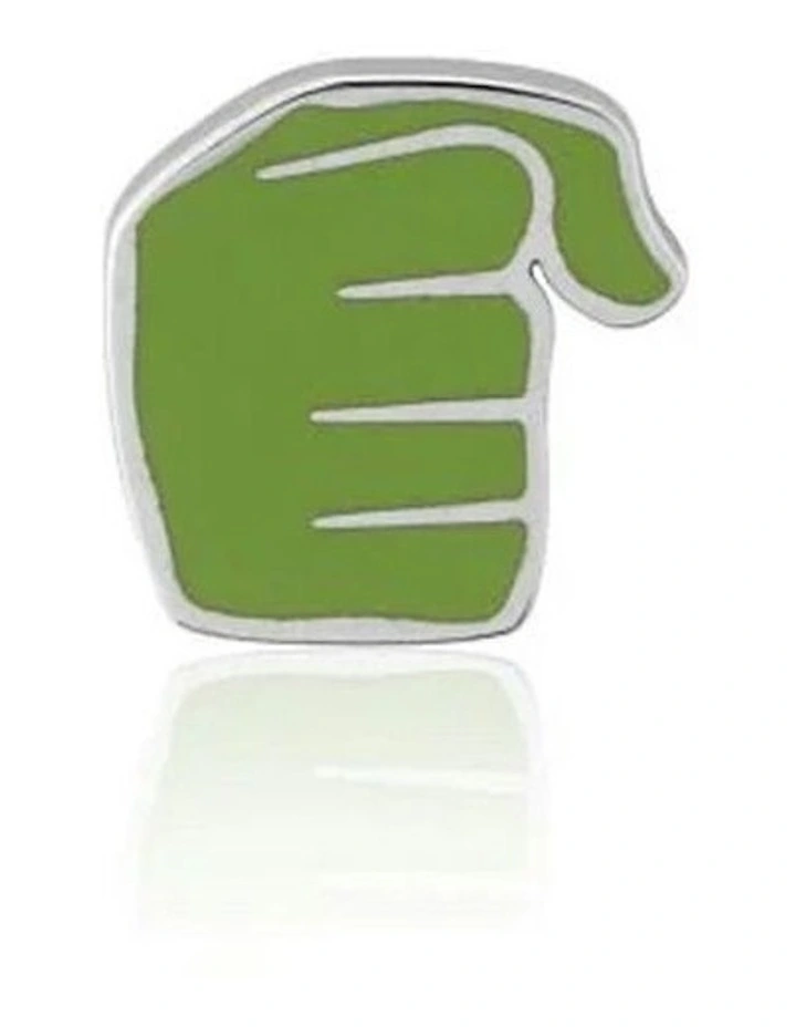 Ecc Marvel Hulk Character Stainless Steel Stud Earrings 12mm in Green image 2