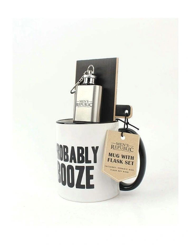 Coffee Mug With Keyring in White image 2