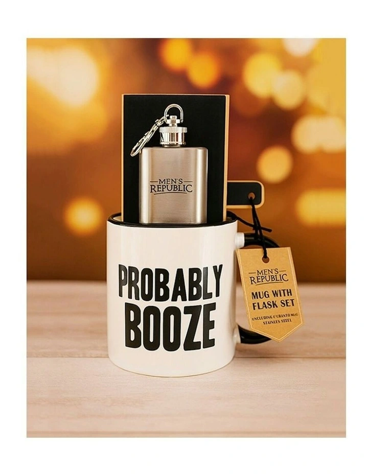 Coffee Mug With Keyring in White image 3