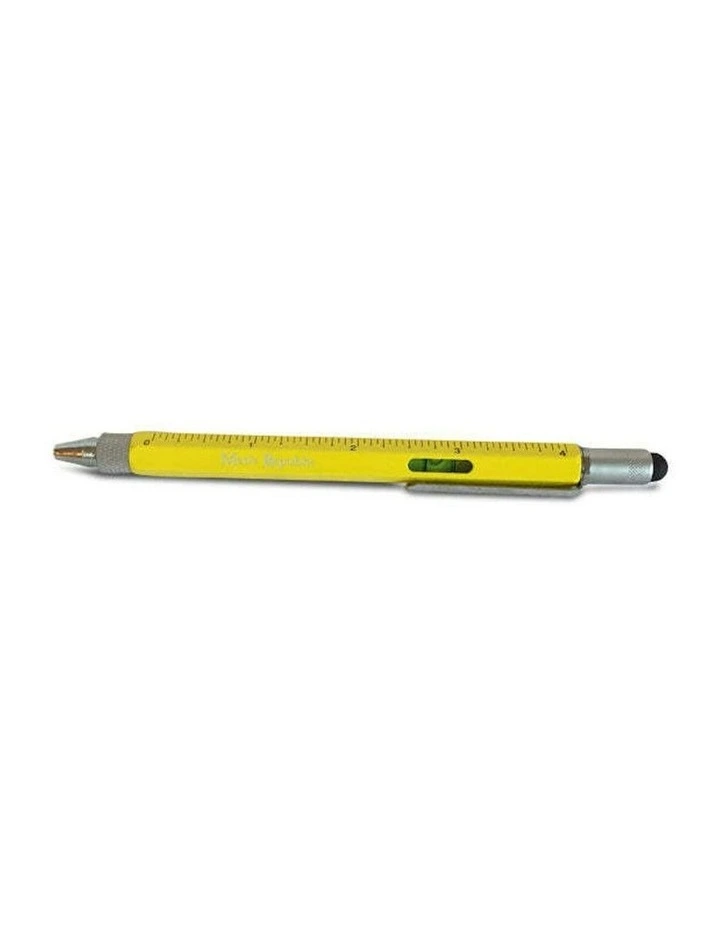 Multi Tool 9-in-1 Functions Stylus Pen in Yellow image 1