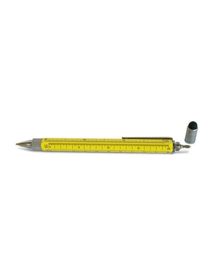 Multi Tool 9-in-1 Functions Stylus Pen in Yellow image 4