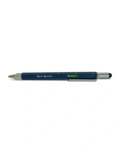 Multi Tool 9-in-1 Functions Stylus Pen in Blue