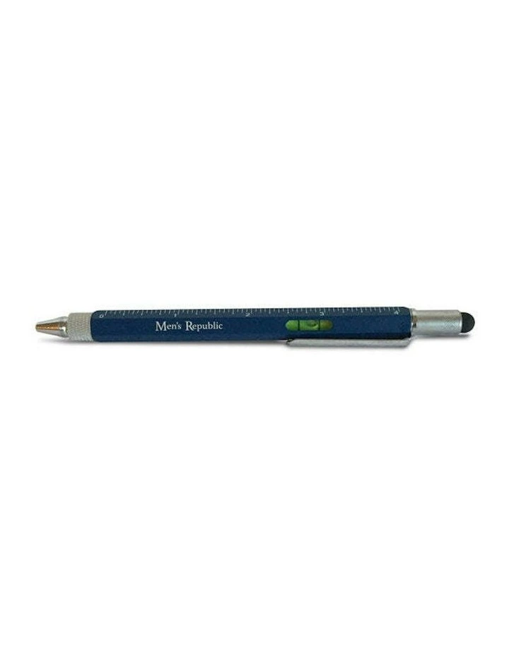 Multi Tool 9-in-1 Functions Stylus Pen in Blue image 1