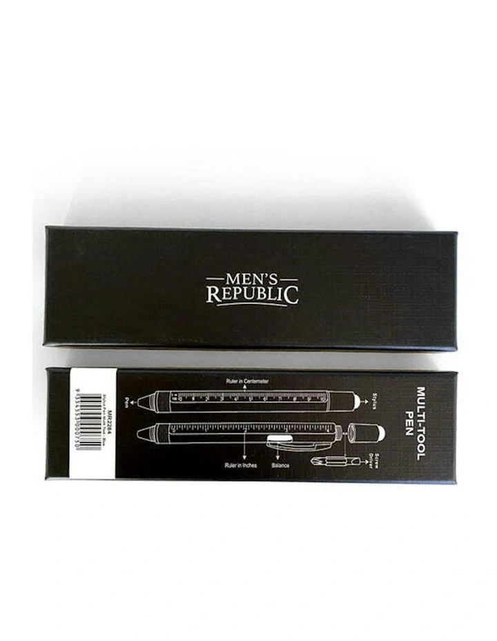 Multi Tool 9-in-1 Functions Stylus Pen in Blue image 2