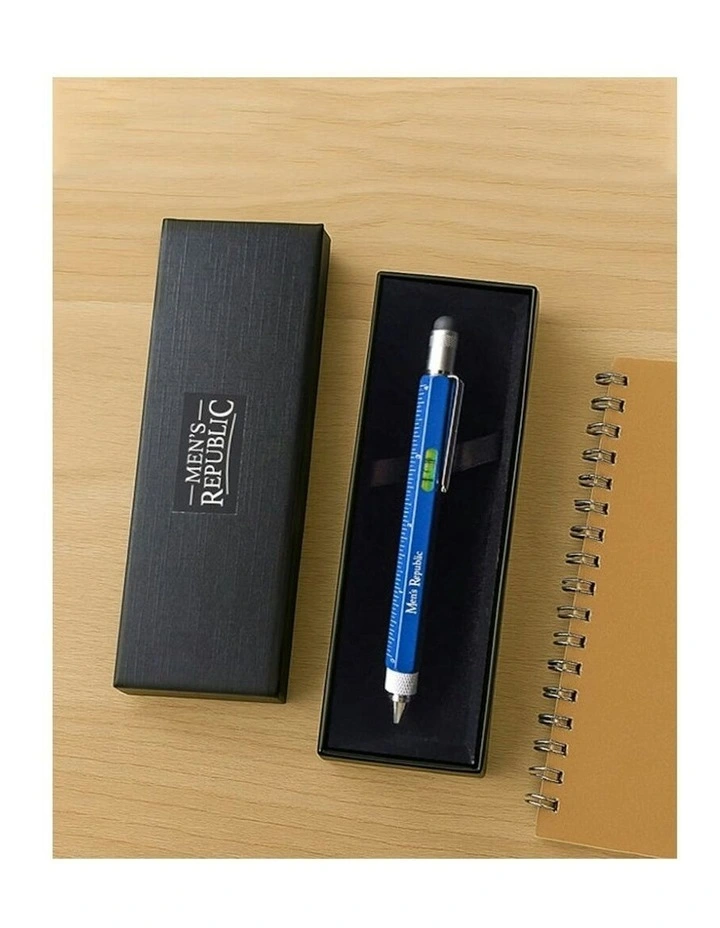 Multi Tool 9-in-1 Functions Stylus Pen in Blue image 6