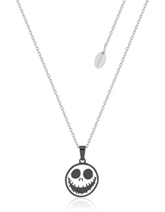 Ecc Disney Nightmare Before Christmas Jack SS Necklace 40cm +7cm in Silver
