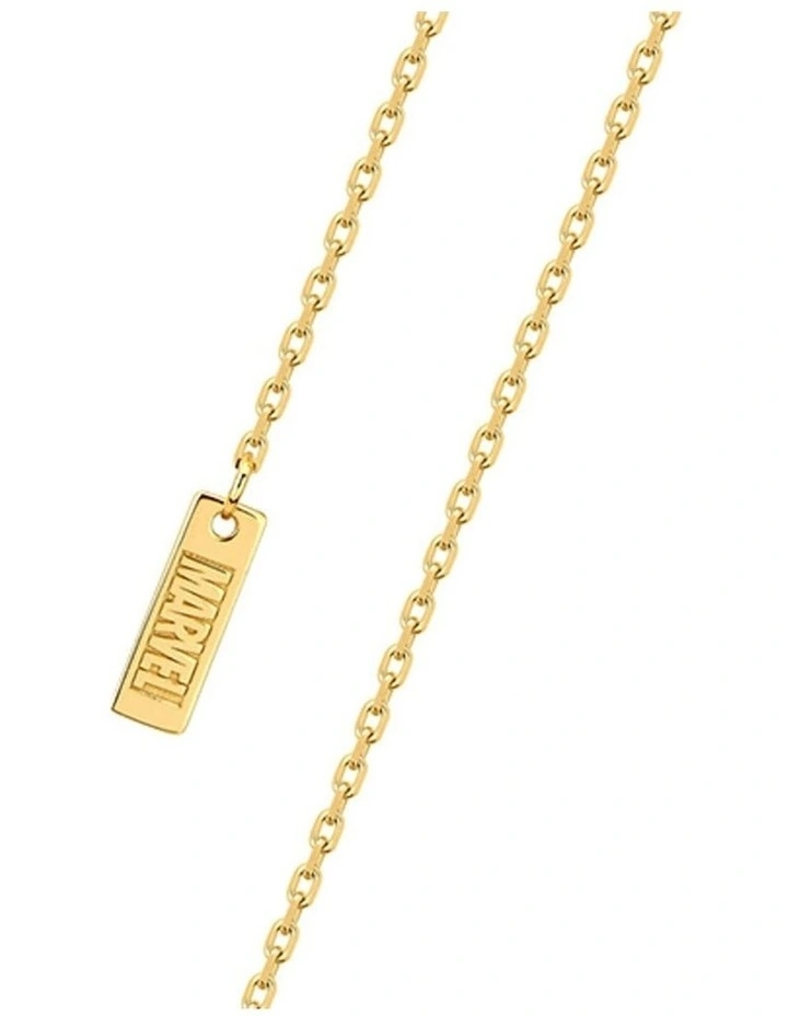 Ecc Marvel Iron Man Stainless Steel Stud Earrings 12mm in Gold image 2