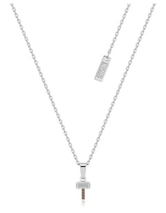 Ecc Marvel Thor Hammer Character Stainless Steel Necklace 40cm +7cm in Silver