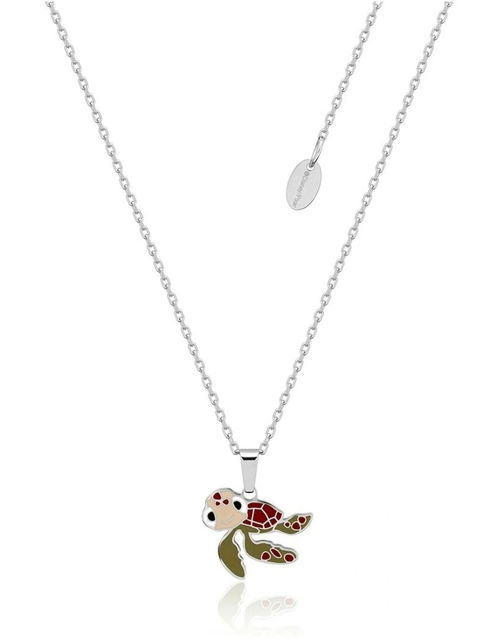 Disney Pixar Finding Nemo Squirt Enamel SS 40+7cm Necklace image 1