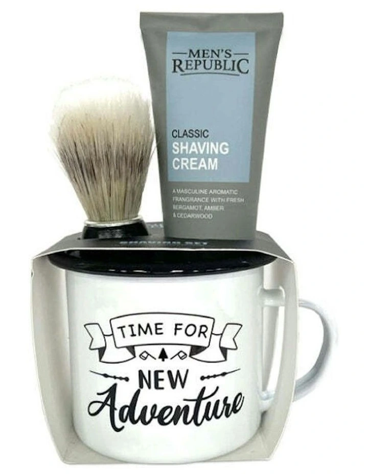 Coffee Mug With Shaving Set image 1