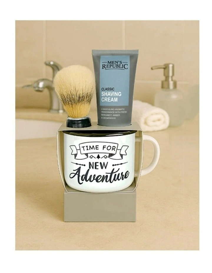 Coffee Mug With Shaving Set image 4