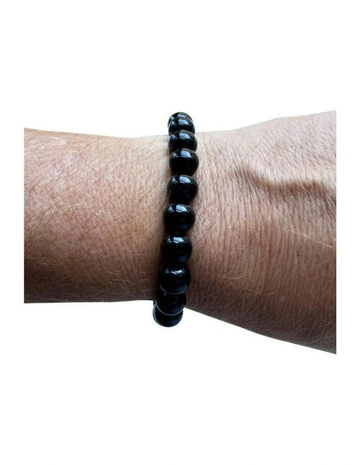 Sleek Stylish Watch with 4 Bracelets Gift Box Set in Black/Brown image 5