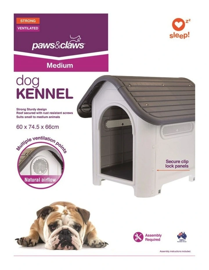 Paws And Claws Outdoor Dog Kennel Medium Myer